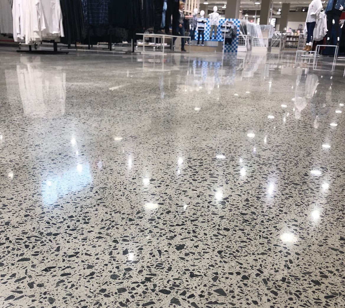 Polished-Concrete-Polished-retail Polished Concrete Flooring in shopping centre