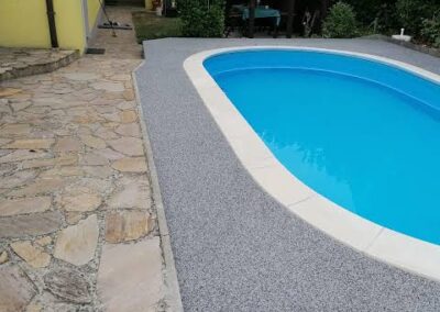 Grey Poolside Quartz Flooring in Cape Town -2