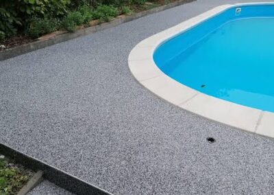 Grey Poolside Quartz Flooring in Cape Town