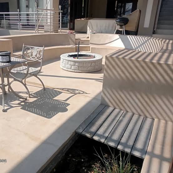 Outdoor entertainment area in Cape Town Outdoor entertainment area in Cape Town