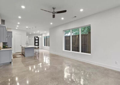 polished concrete kitchen plattekloof